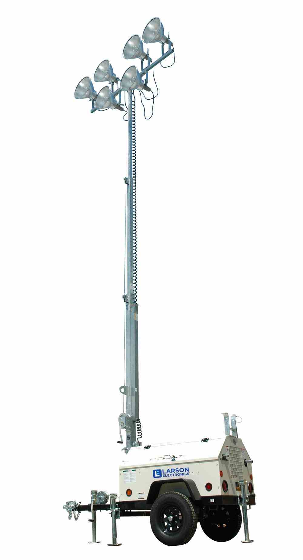 Larson Electronics launches metal halide light tower