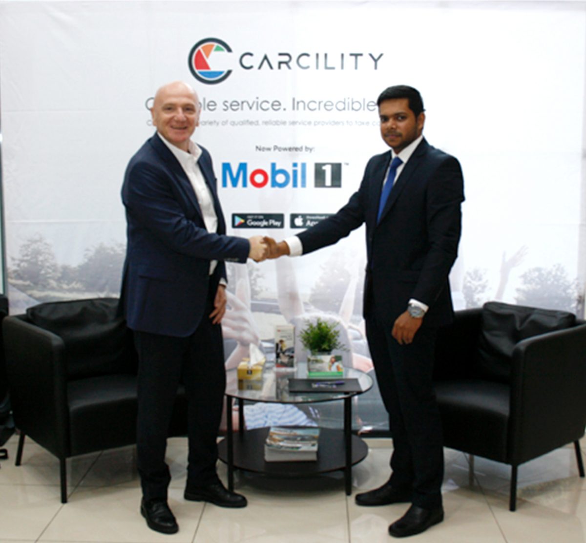 Mobil powers Carcility