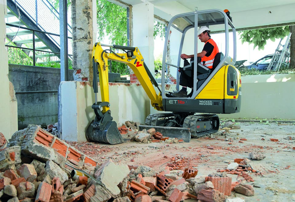 Wacker Neuson launches the ET16 compact excavator