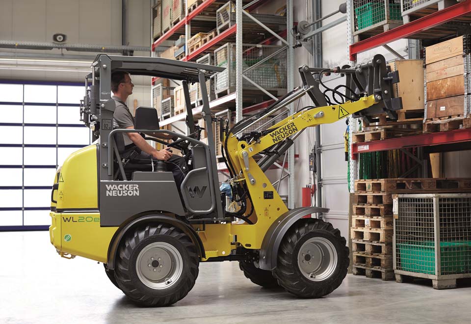 Wacker Neuson upgrades its electric wheel loader