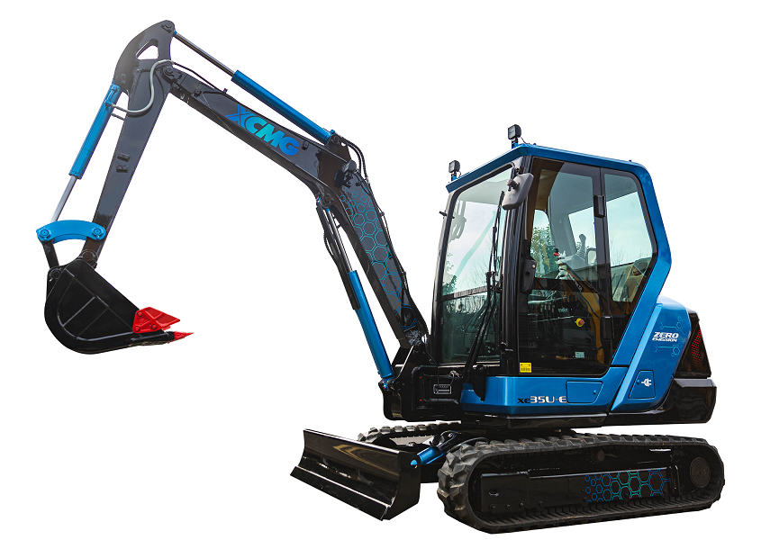 3.5-ton electric excavator designed by XCMG and Cummins serves as technology demonstrator in China