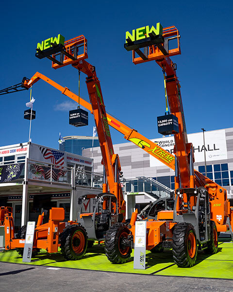 Xtreme Manufacturing launches three rough terrain telehandlers at World of Concrete 2020