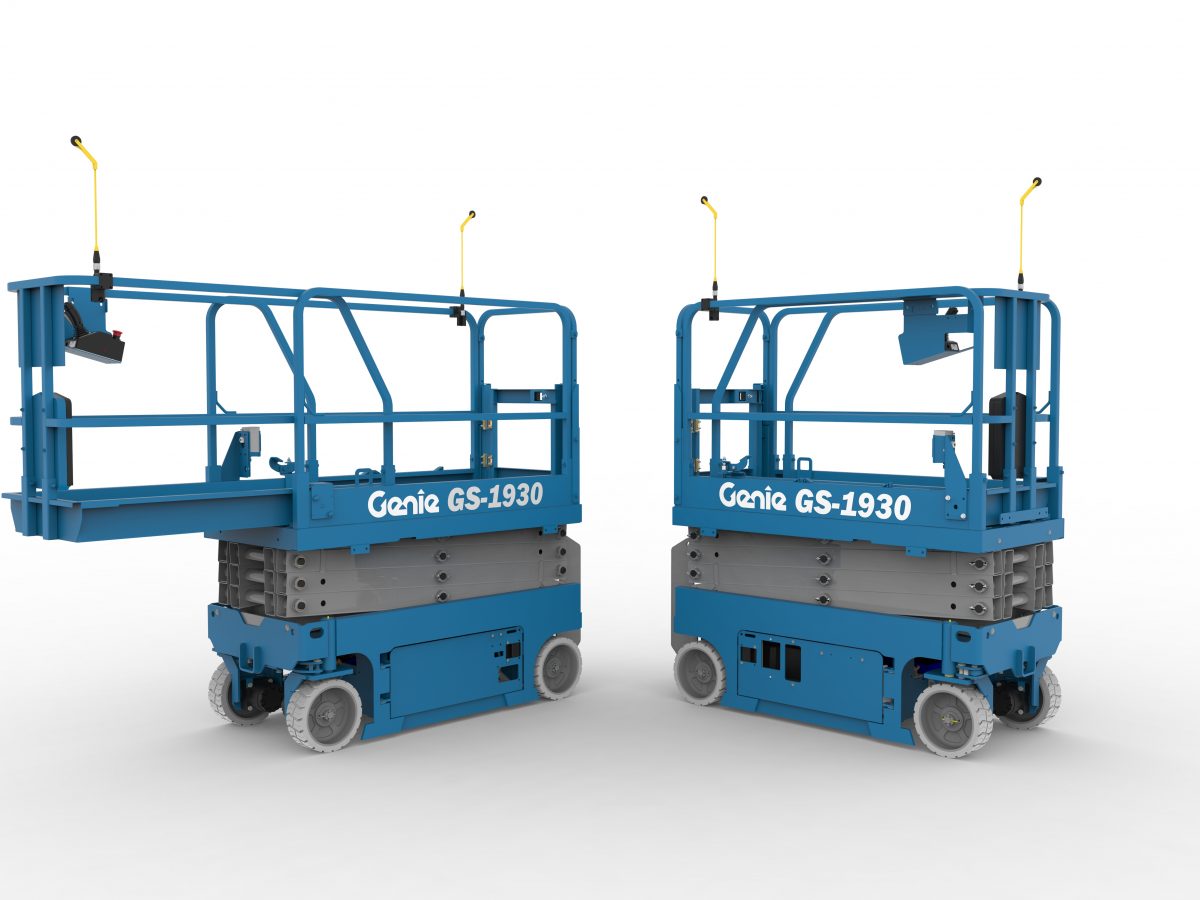 Genie develops contact alarm prototype for scissor lifts and vertical masts