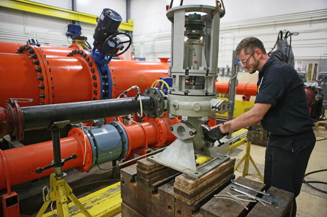 Xylem produces four millionth pump, for Muscat