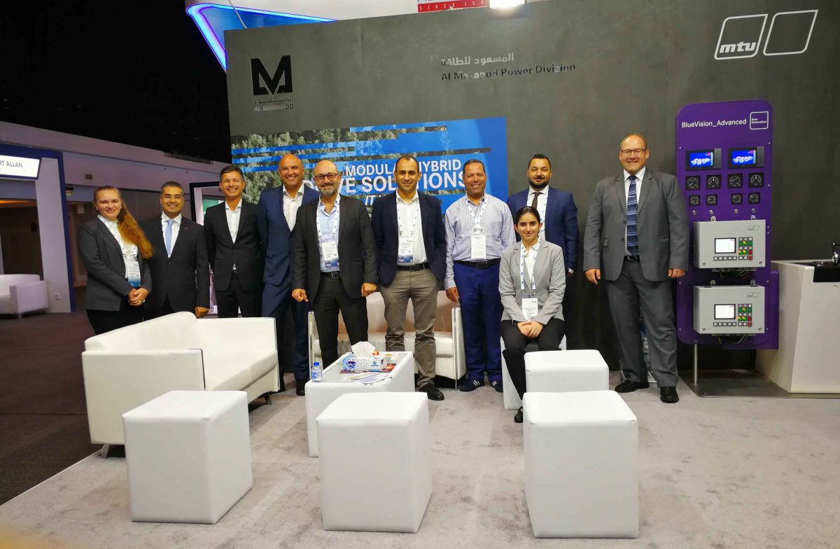 Al Masaood Power Division showcases MTU’s Advanced Hybrid Propulsion systems at Seatrade Offshore Marine and Workboats Middle East