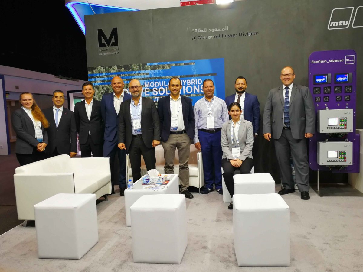 Al Masaood Power Division showcases MTU’s Advanced Hybrid Propulsion systems at Seatrade Offshore Marine and Workboats Middle East