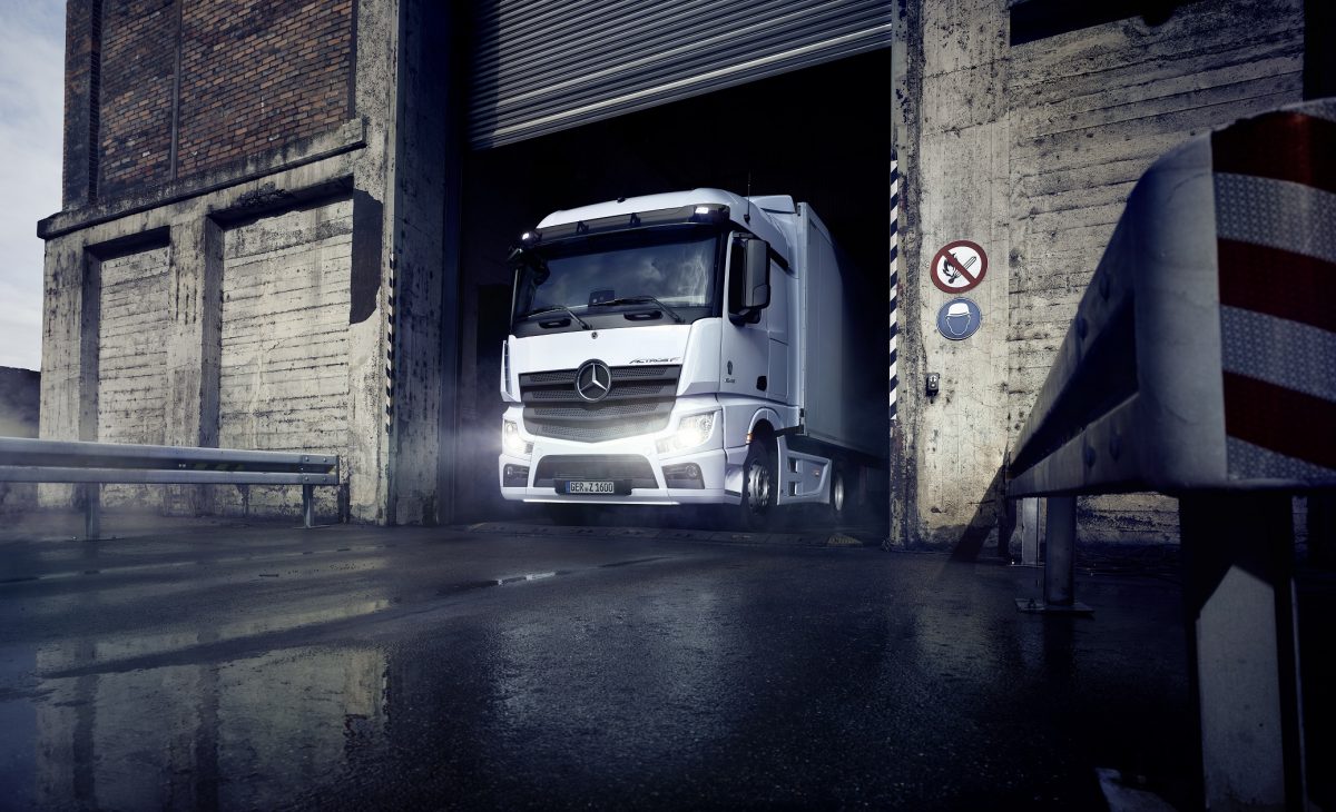 The new Actros F is an entry route to the world of Mercedes-Benz trucks