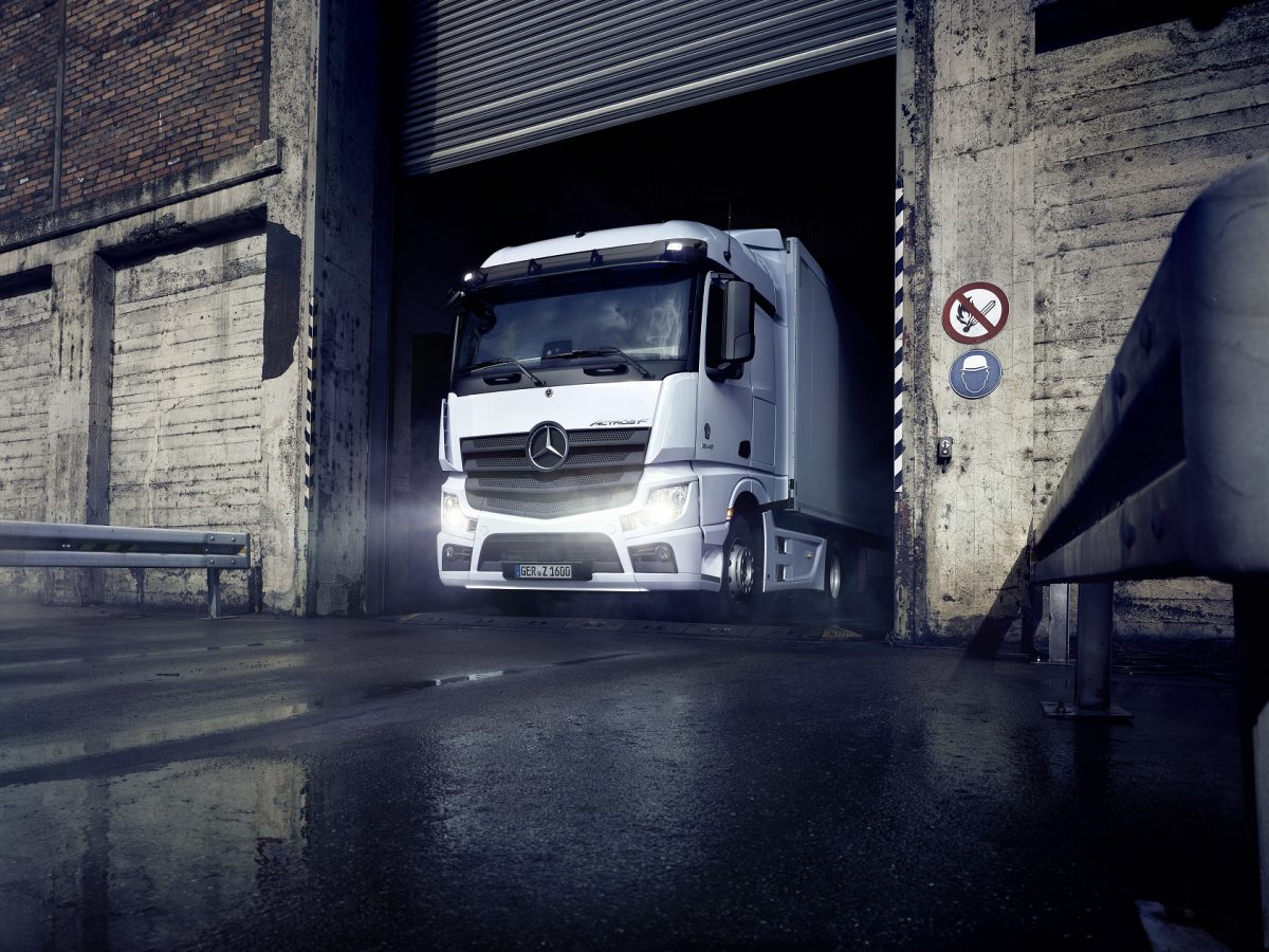 The new Actros F is an entry route to the world of Mercedes-Benz trucks