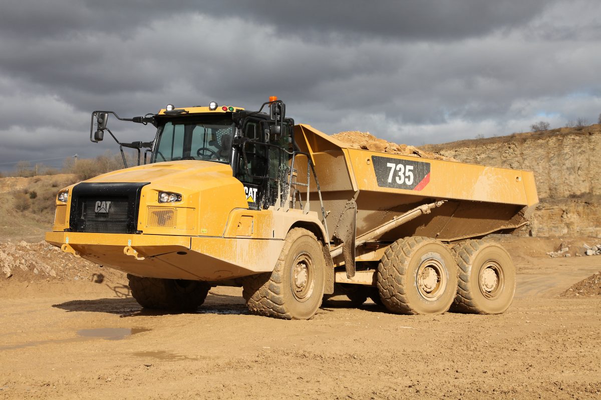 Cat launches redesigned C-series articulated trucks