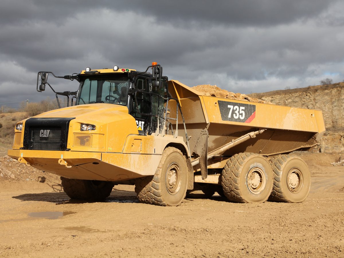 Cat launches redesigned C-series articulated trucks