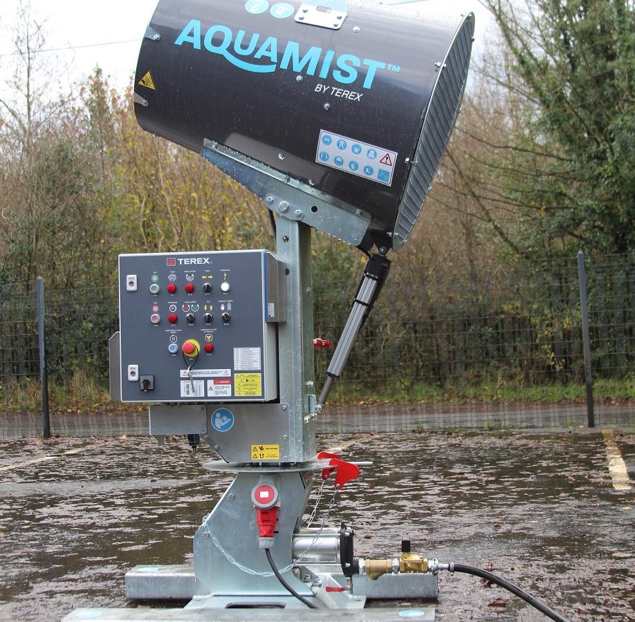 Terex launches 'Aquamist' dust suppression system