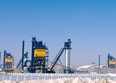 Linnhoff delivers asphalt tower plants for the new Doha Airport