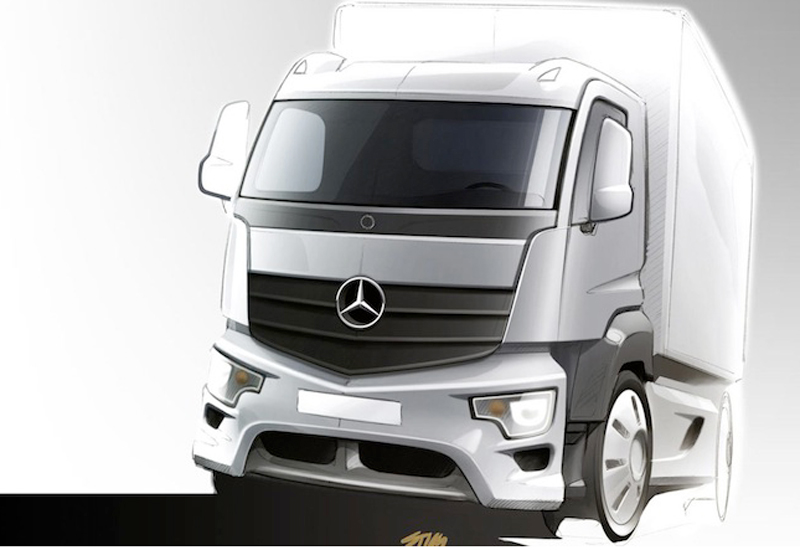 Mercedes to launch short-radius distribution truck