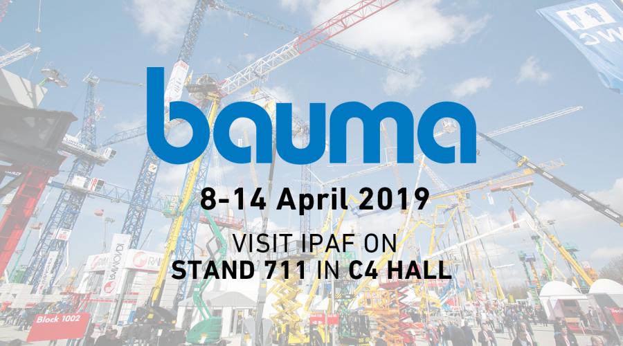 IPAF to launch 2019 global safety campaign at Bauma Munich