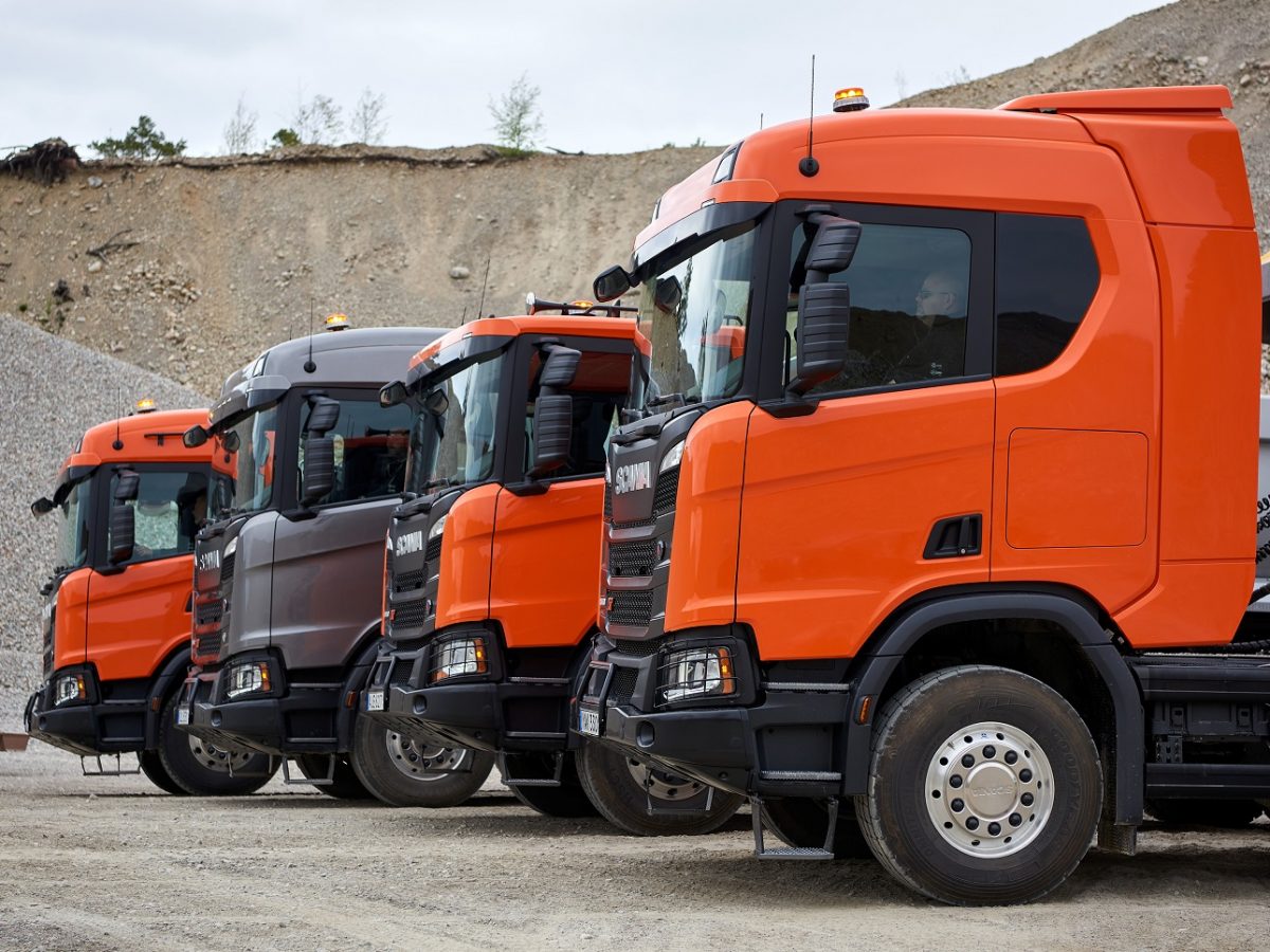 Pictures: Scania’s new generation XT range of trucks