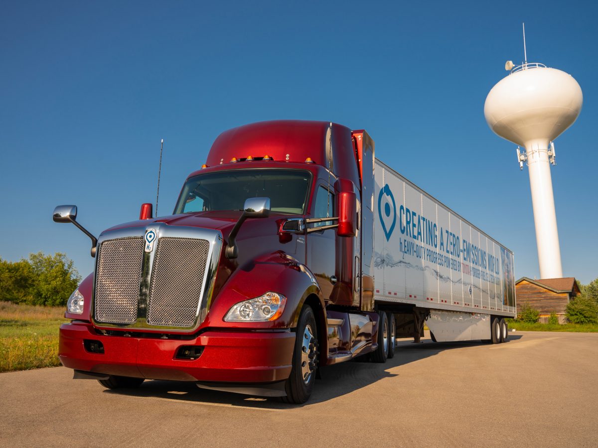 Toyota unveils ‘Beta’ version of hydrogen fuel cell Class 8 truck