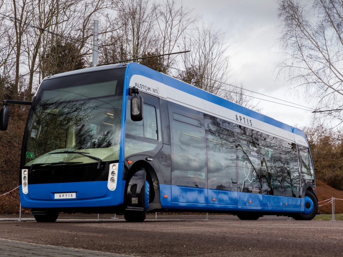 Alstom tests new electric bus with tram-inspired design