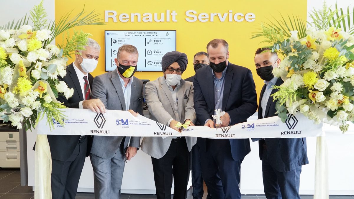 Al Masaood Automobiles opens new Renault Service Centre in Mussafah