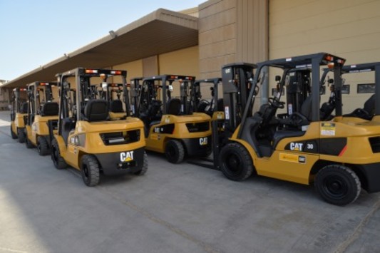 Danube Building Materials invests in 35 Cat DP30NT Lift Trucks