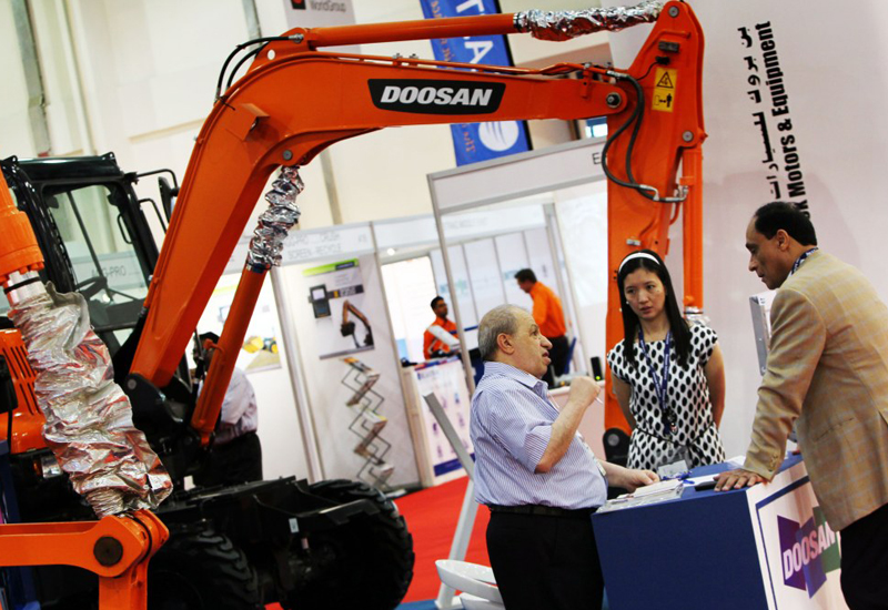 Doosan sells $2.7m of machines at Intermat ME