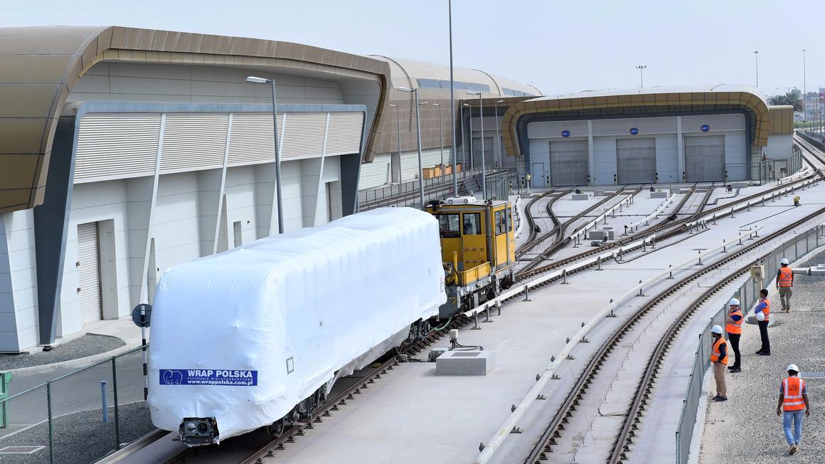 Test run of first Route 2020 train begins in Dubai