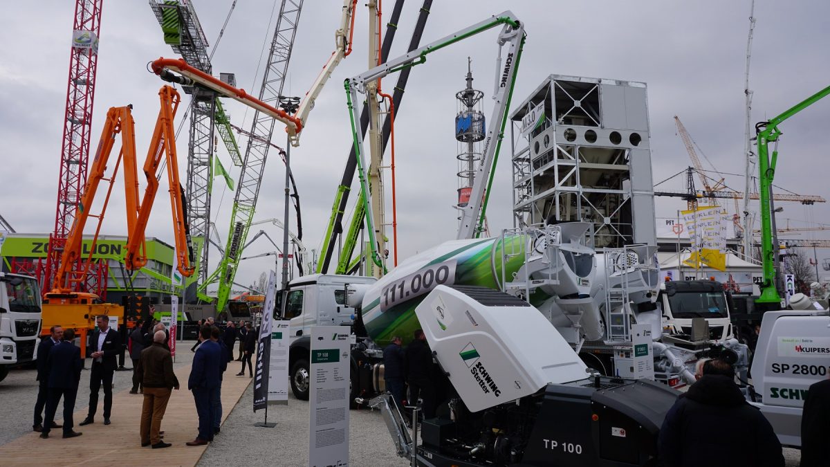 Pictures: Schwing Stetter at bauma 2019