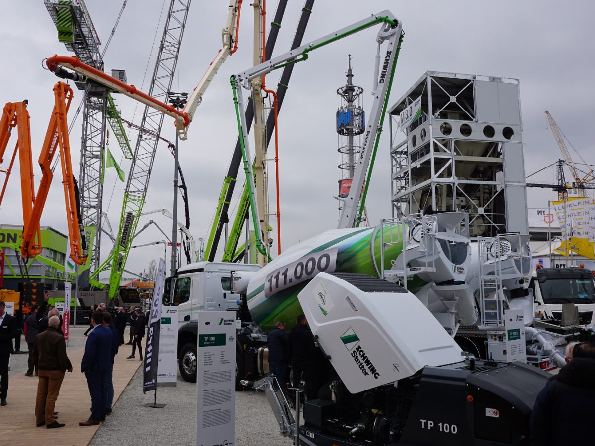 Pictures: Schwing Stetter at bauma 2019