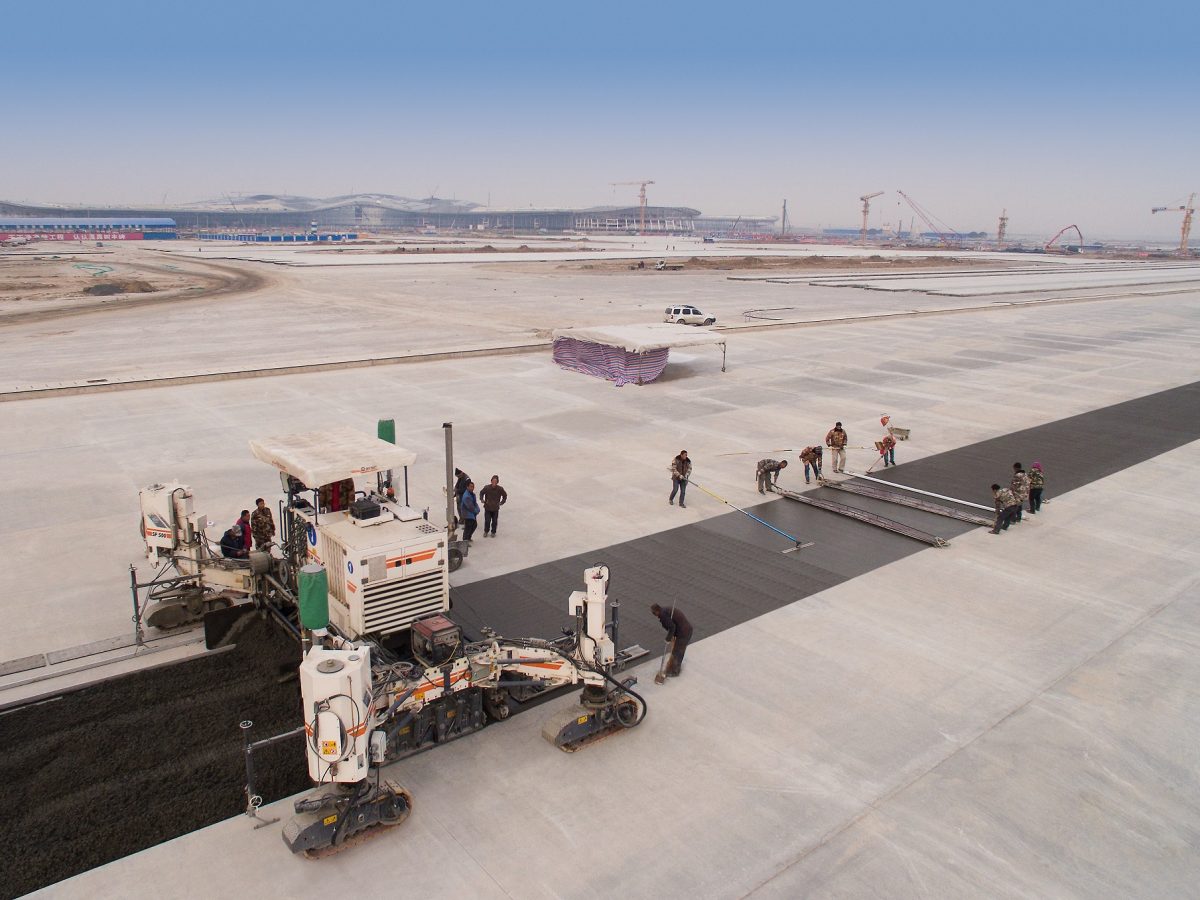 Wirtgen paves way for Beijing Daxing International Airport opening on 30 September 2019