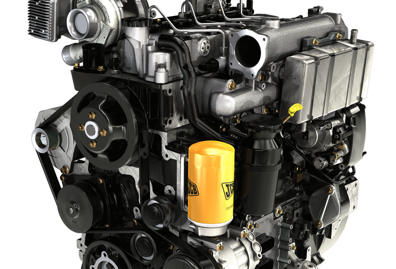 New JCB engine meets standard without filter