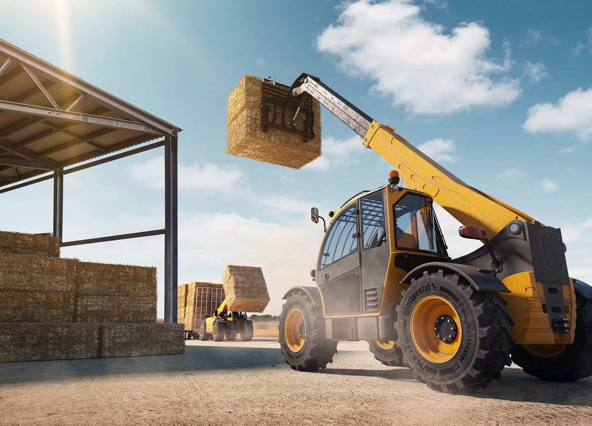 Continental launches reinforced tyre for telehandlers and skid-steer loaders