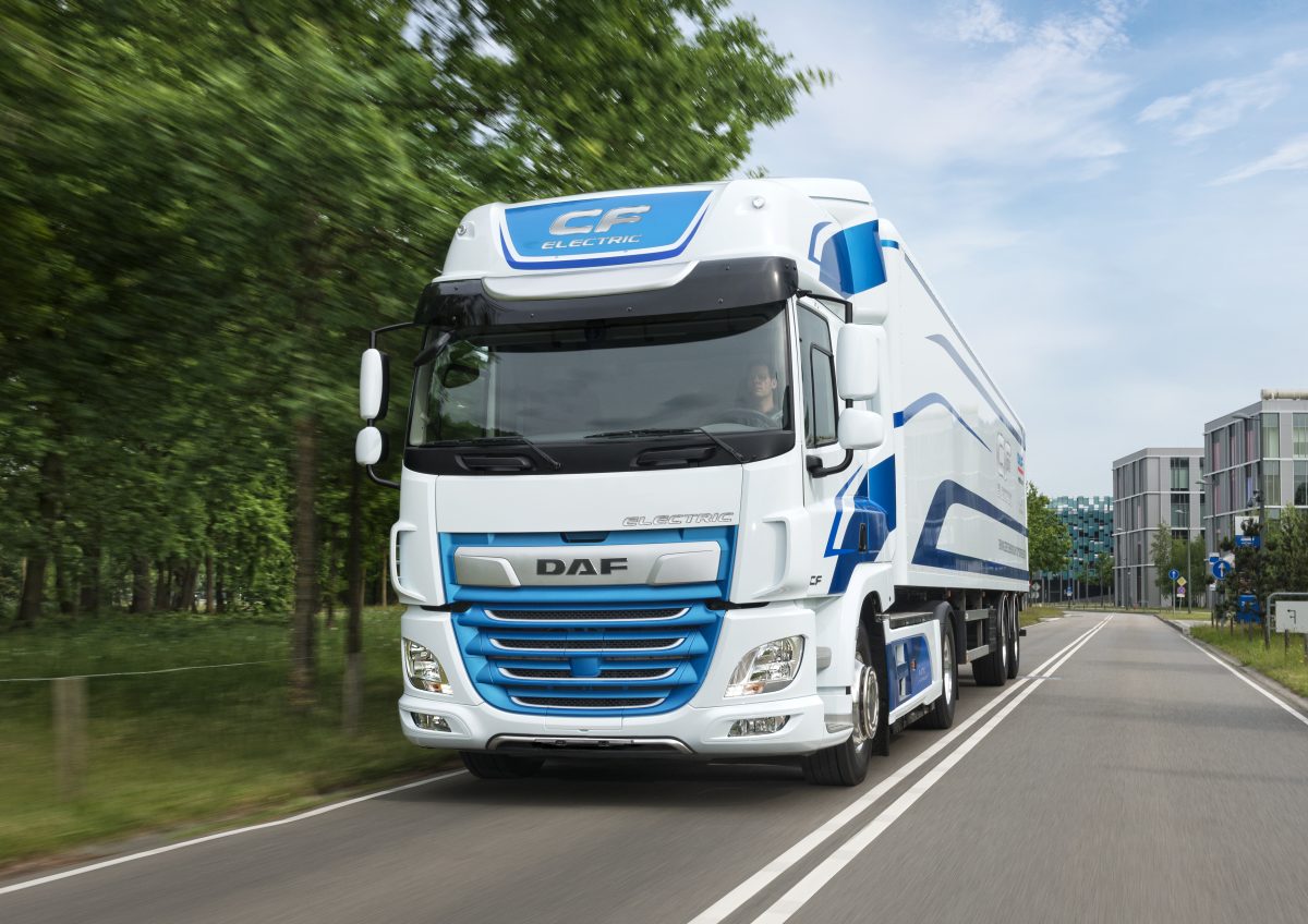 DAF partners with VDL to make electric trucks