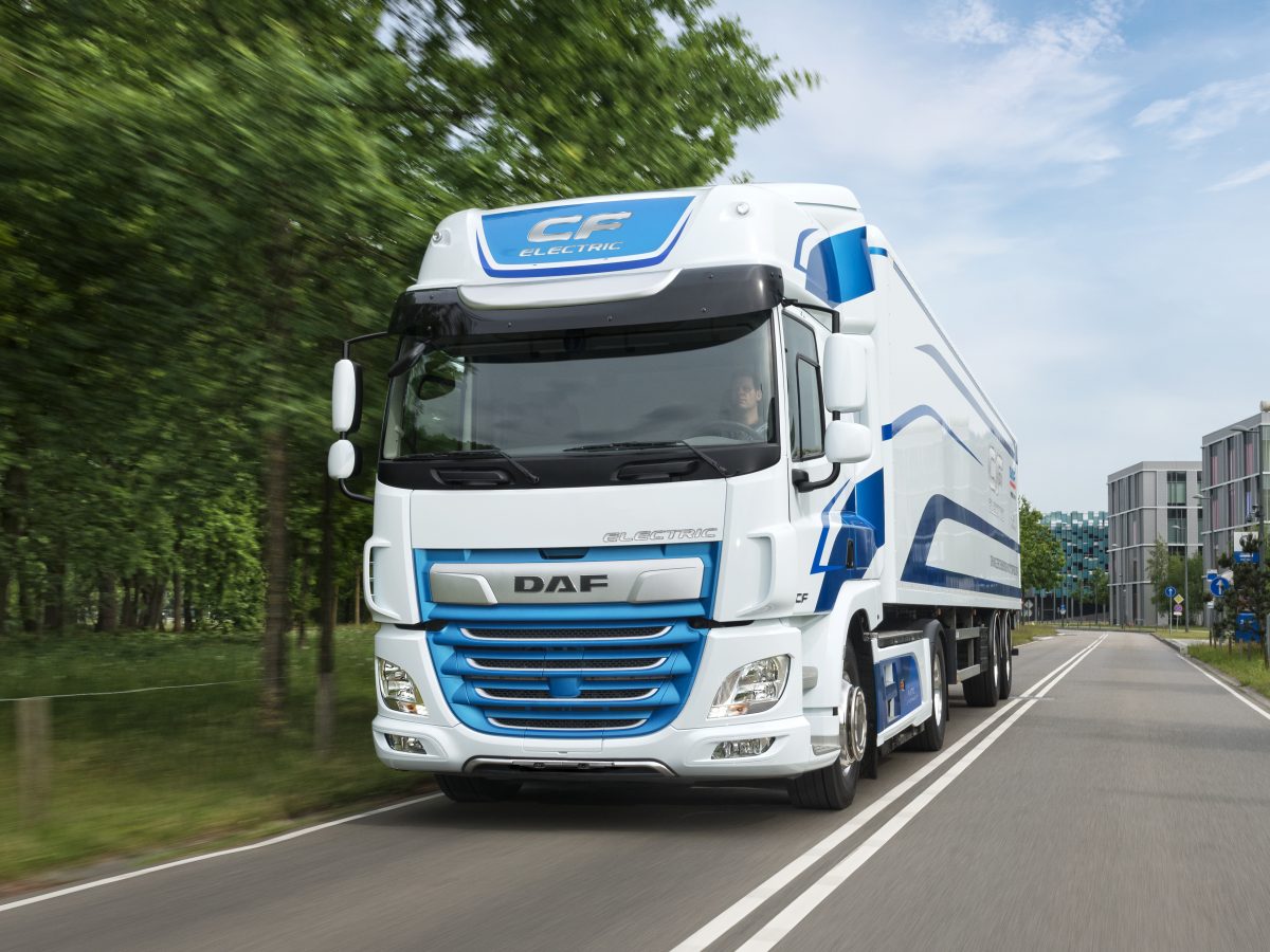 DAF partners with VDL to make electric trucks