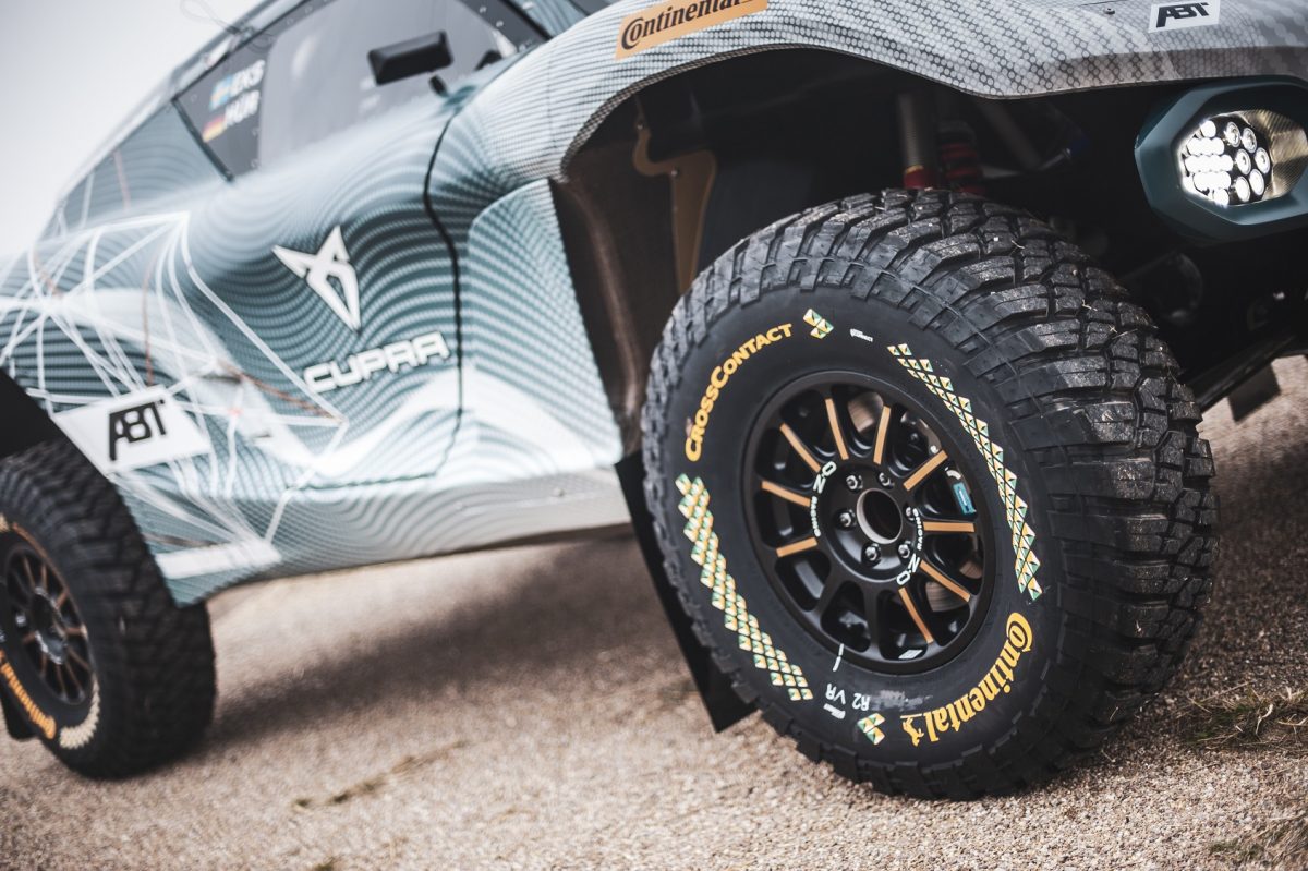 Continental's specially developed tyre to help all-electric SUVs withstand extreme conditions at the Extreme E race series