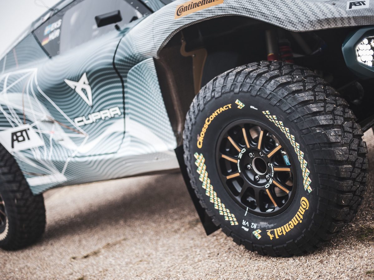 Continental's specially developed tyre to help all-electric SUVs withstand extreme conditions at the Extreme E race series