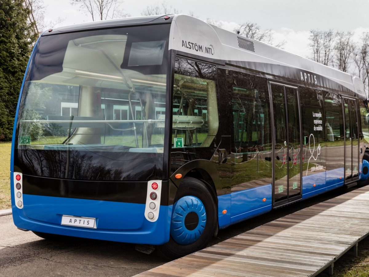 In Pictures: Aptis, a new type of electric urban transport system