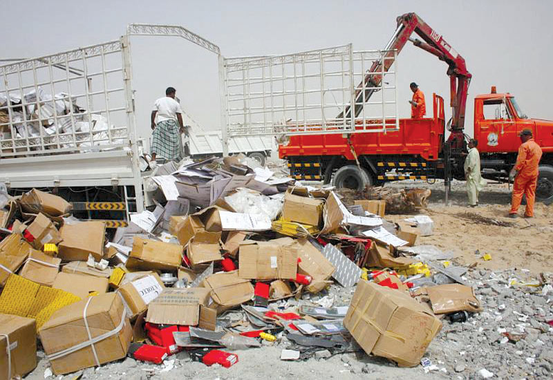 Another fake bust in Sharjah