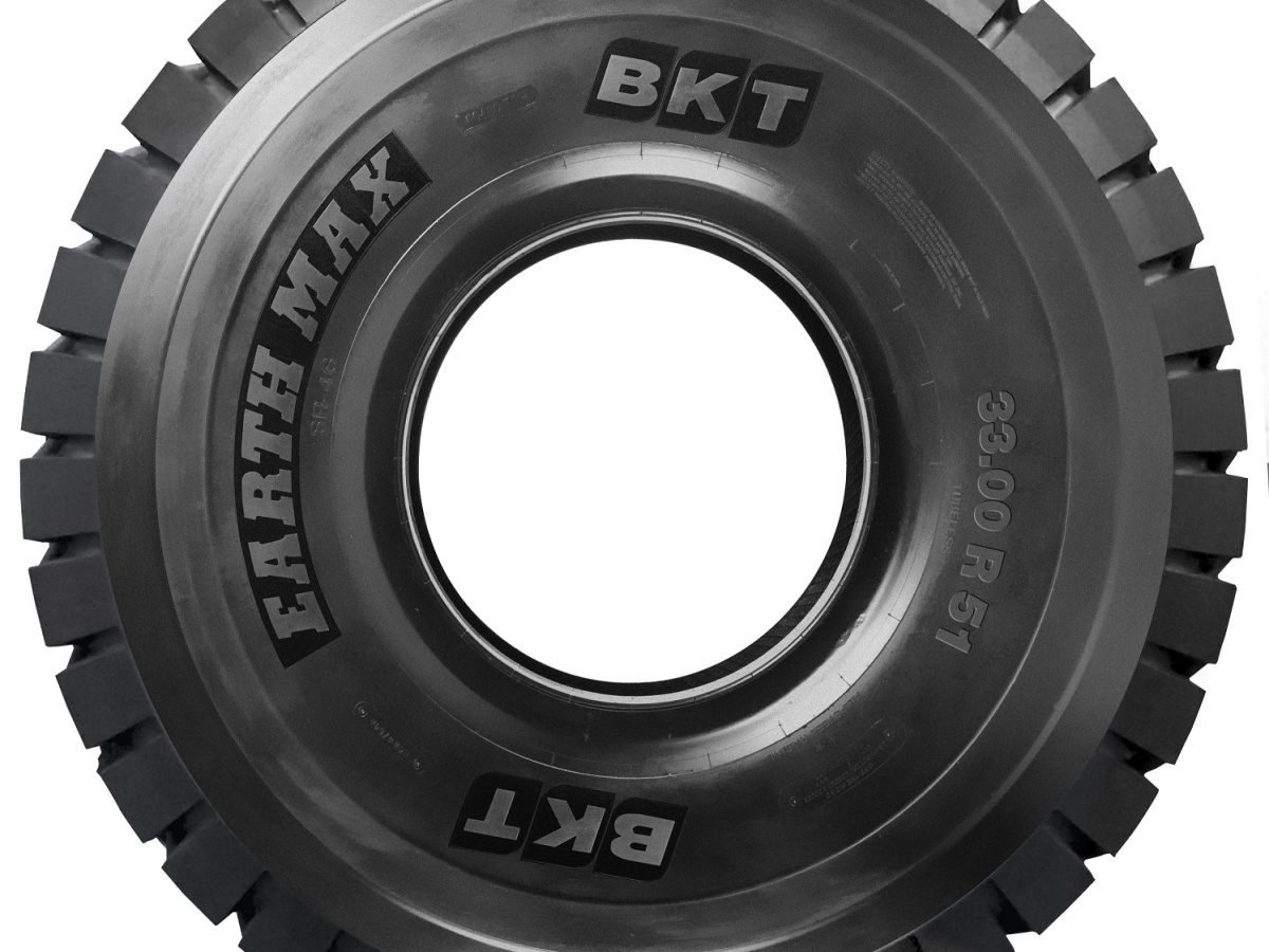 BKT to launch its largest tyre for rigid dump trucks, at bauma 2019