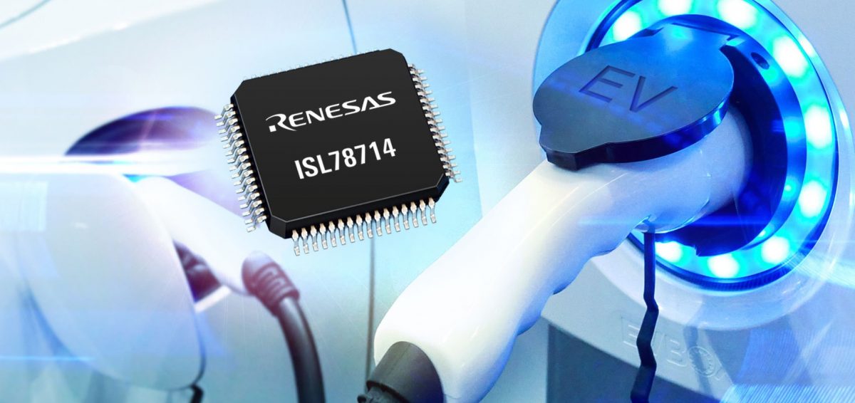 Renesas Electronics launches fourth-generation lithium-ion battery management IC for hybrid and electric vehicles