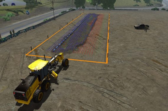 CM Labs updates its motor grader simulator training pack with operator scoring feature