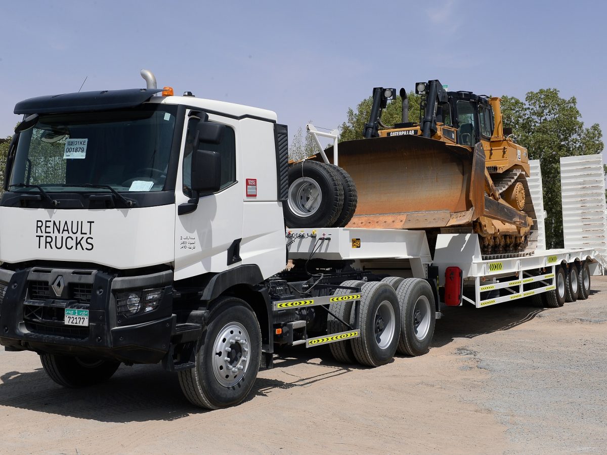 Barari Natural Resources invests in three Renault Trucks K heavy construction models