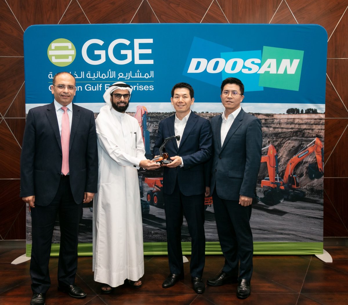 Doosan Infracore appoints German Gulf Enterprises as authorised distributor in the UAE