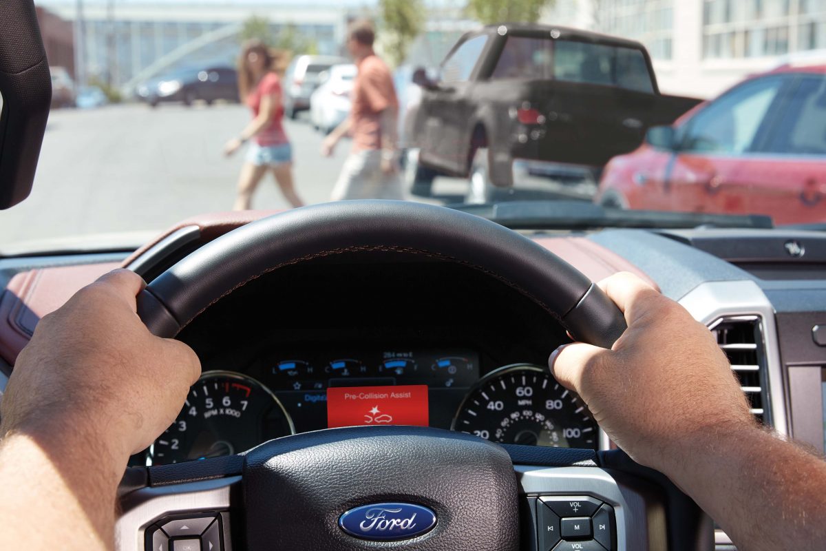 Ford’s pre-collision assist improves safety of drivers on busy streets and motorways