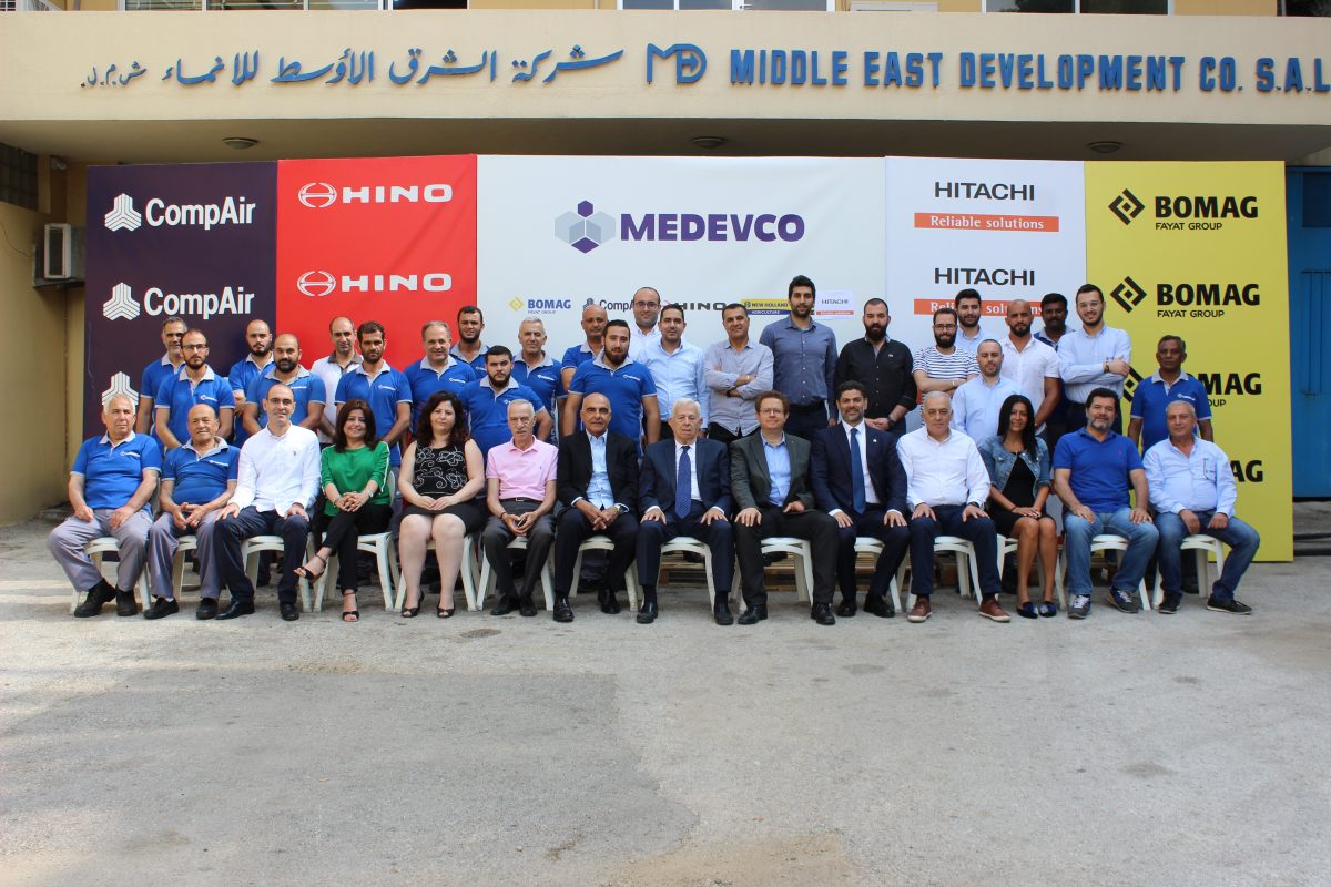 Hitachi Construction Machinery partners with MEDEVCO in Lebanon