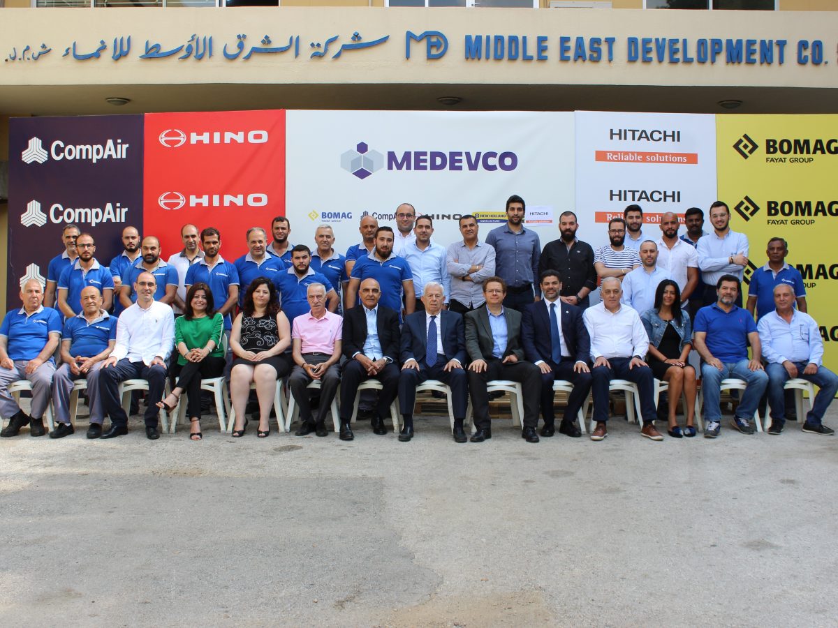 Hitachi Construction Machinery partners with MEDEVCO in Lebanon