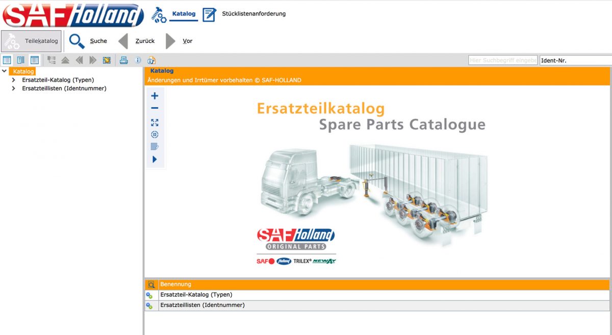 SAF-Holland adds new products to Parts on Demand catalogue