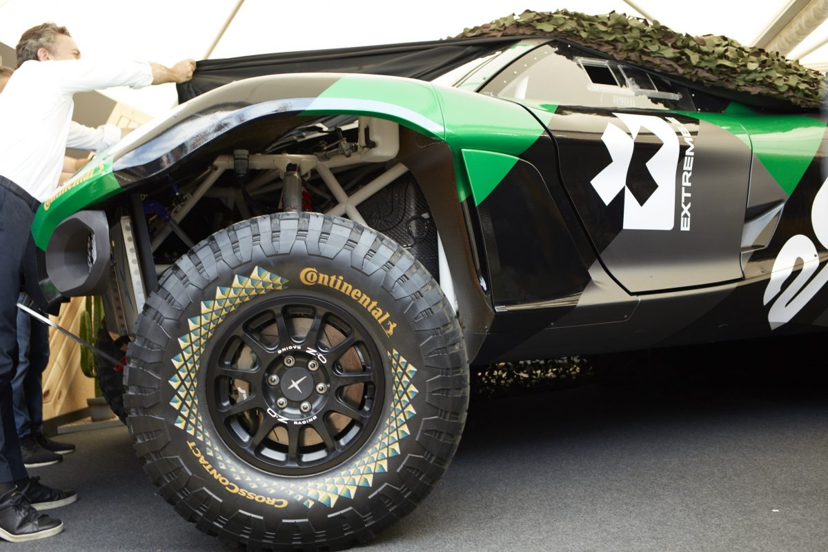 Extreme E electric SUV premieres with Continental tyres