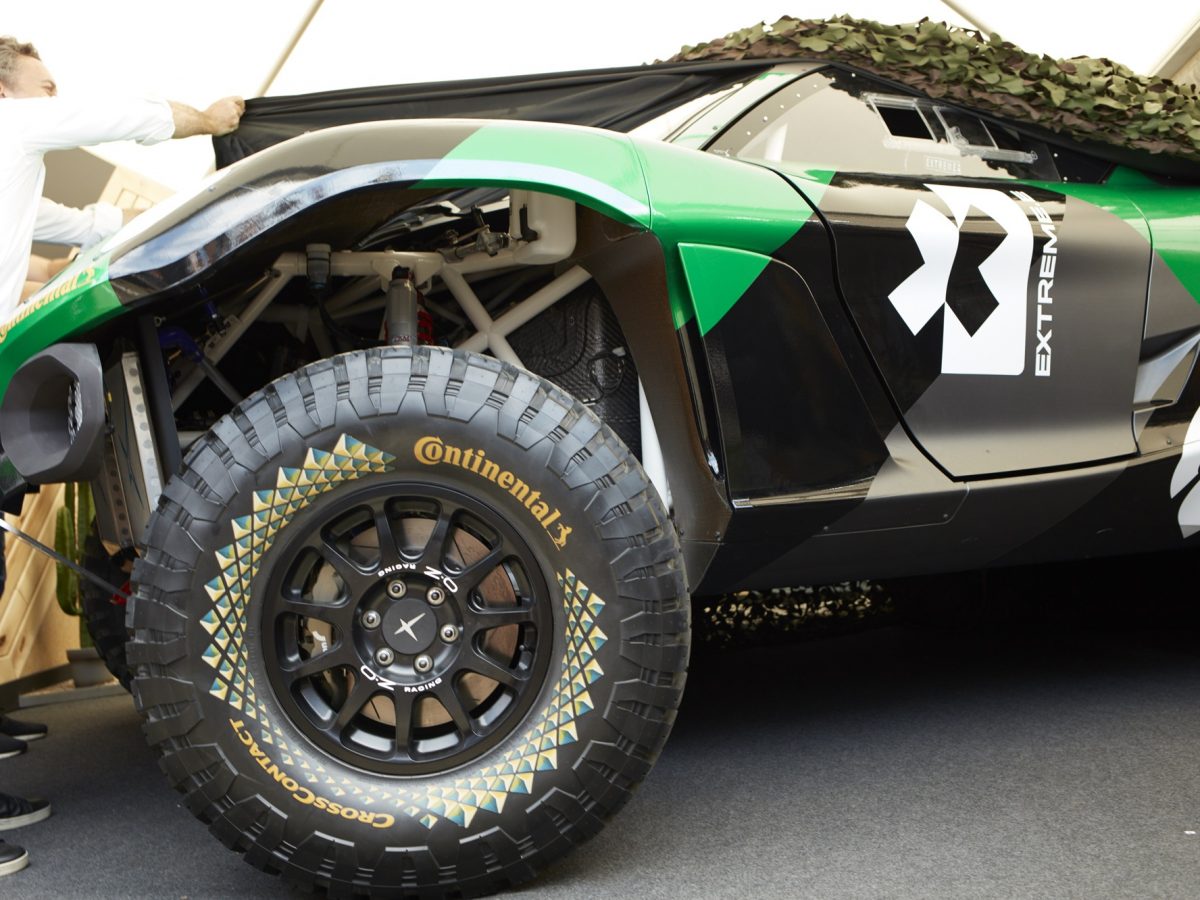 Extreme E electric SUV premieres with Continental tyres