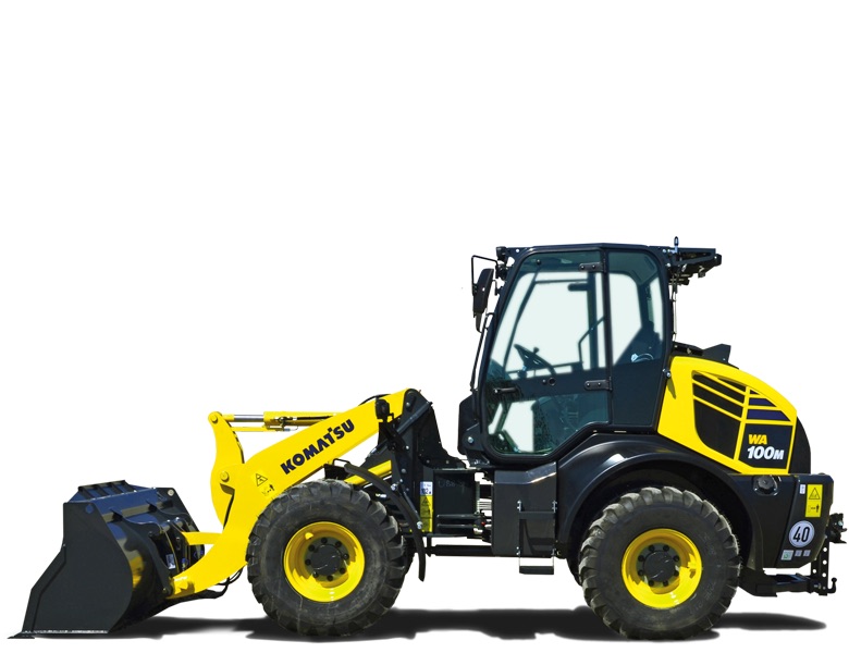 Komatsu's WA100M-8 compact wheel loader comes with an EU Stage IV engine and SCR system