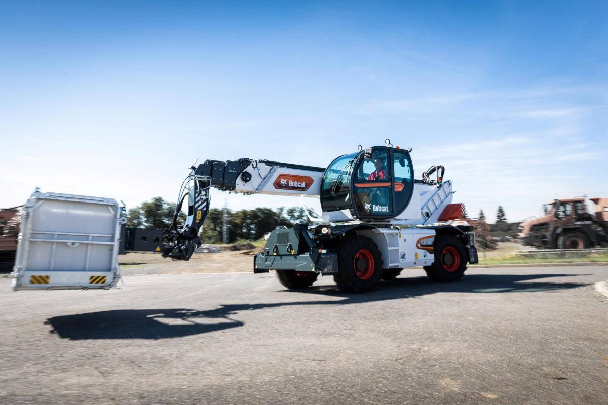 Pictures: Bobcat's New Generation Rotary Telehandlers