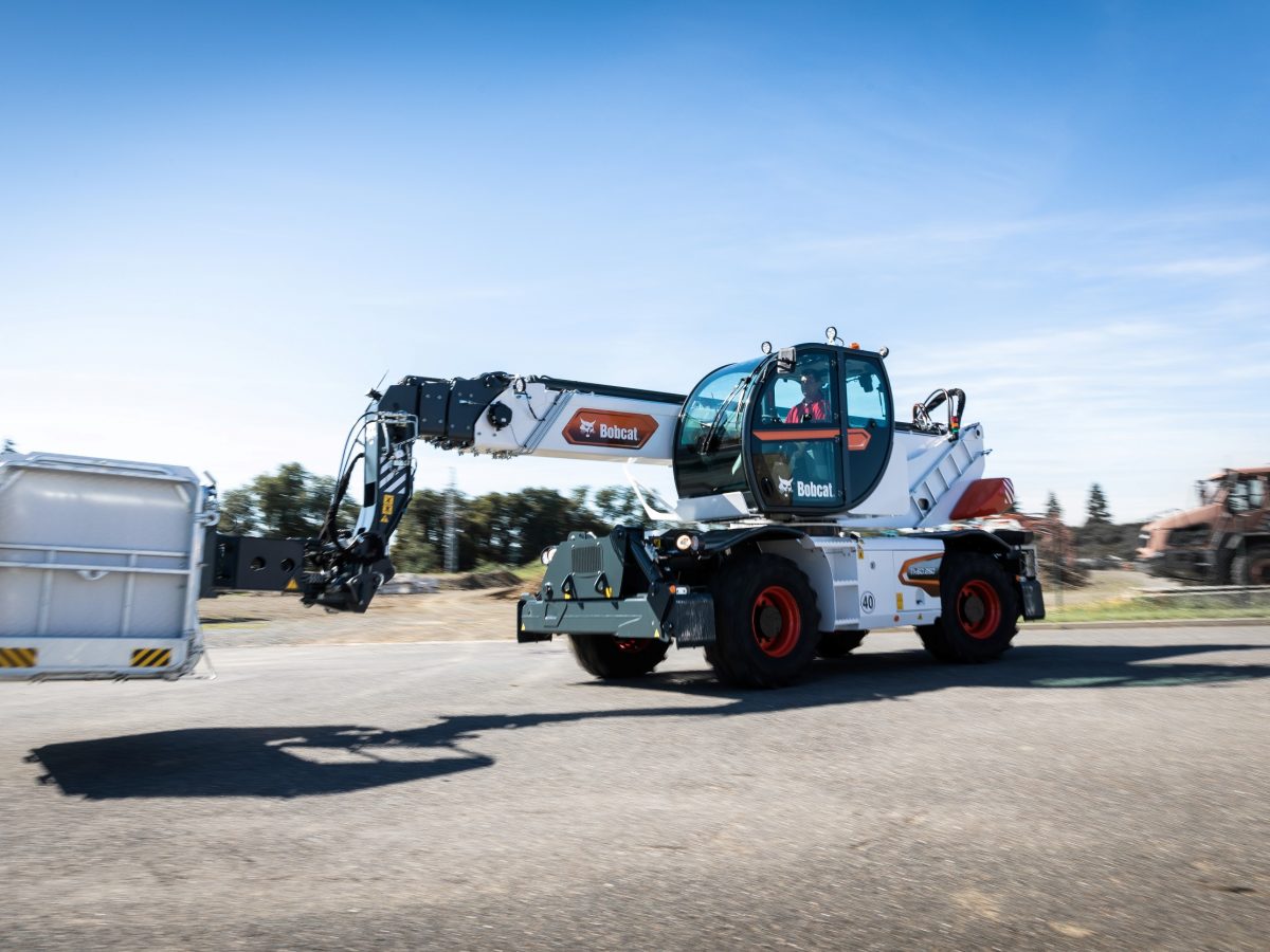 Pictures: Bobcat's New Generation Rotary Telehandlers